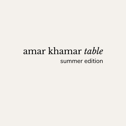 amar khamar table - summer edition 2024