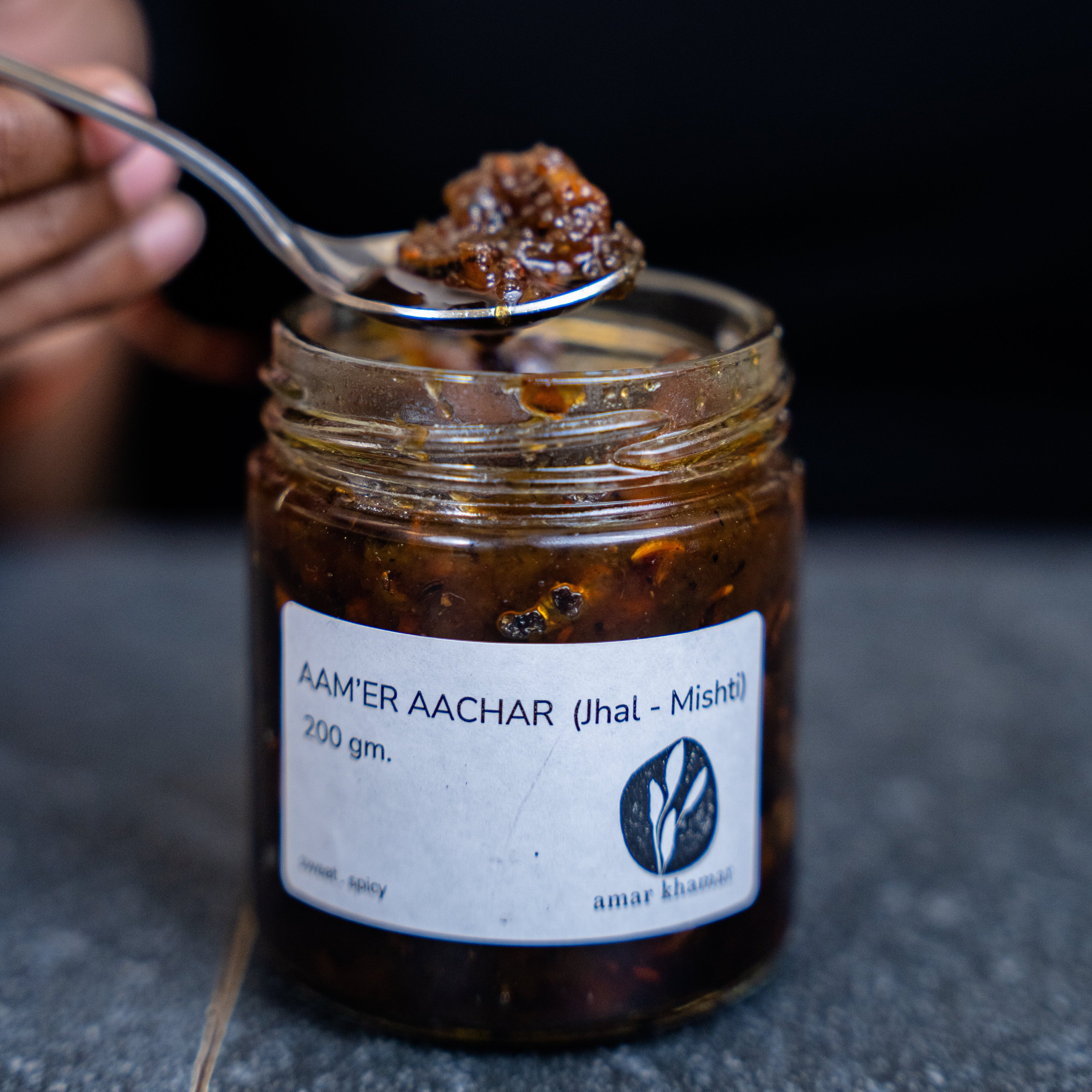Aam'er Aachar (jhal . mishti) – amar khamar