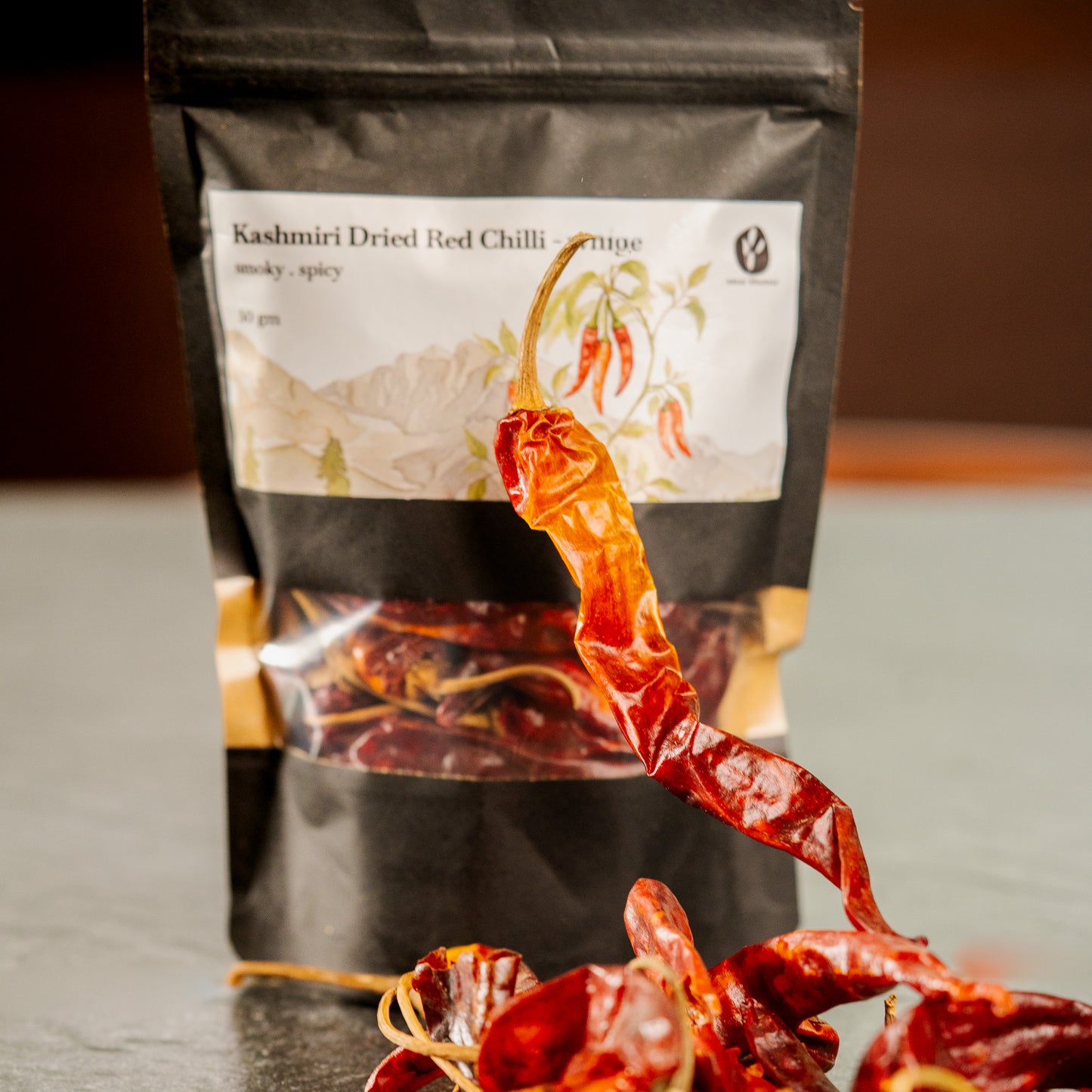 Kashmiri Dried Red Chilli - whole